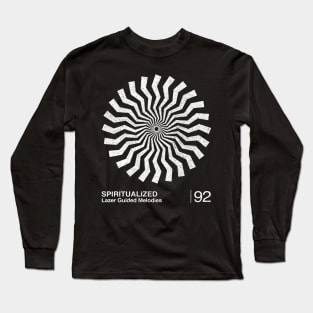 Spiritualized / Minimalist Graphic Artwork Design Long Sleeve T-Shirt